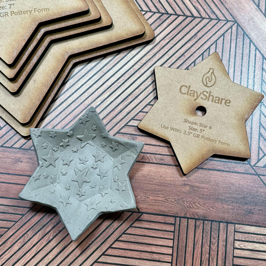Star 6 Rim Template Set