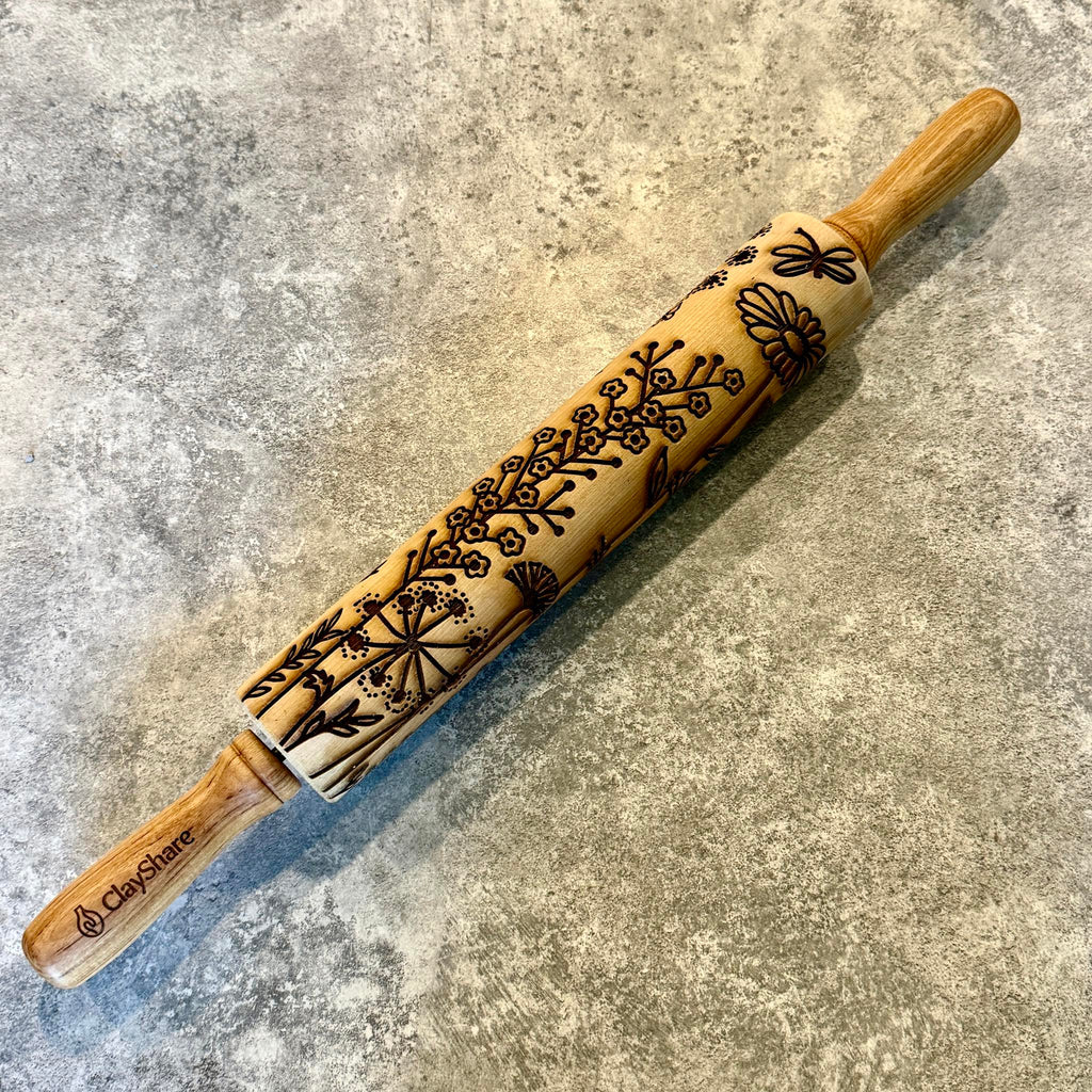 Wildflower 12 Rolling Pin