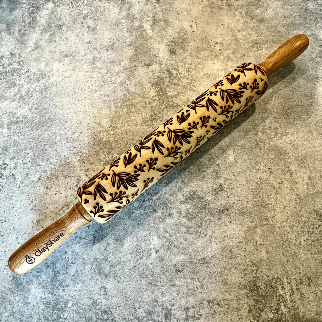 Winter Berries 12 Rolling Pin